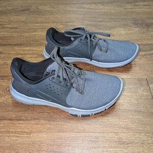 Nike Flex Control Tr3 Men's Gray Athletic Shoes